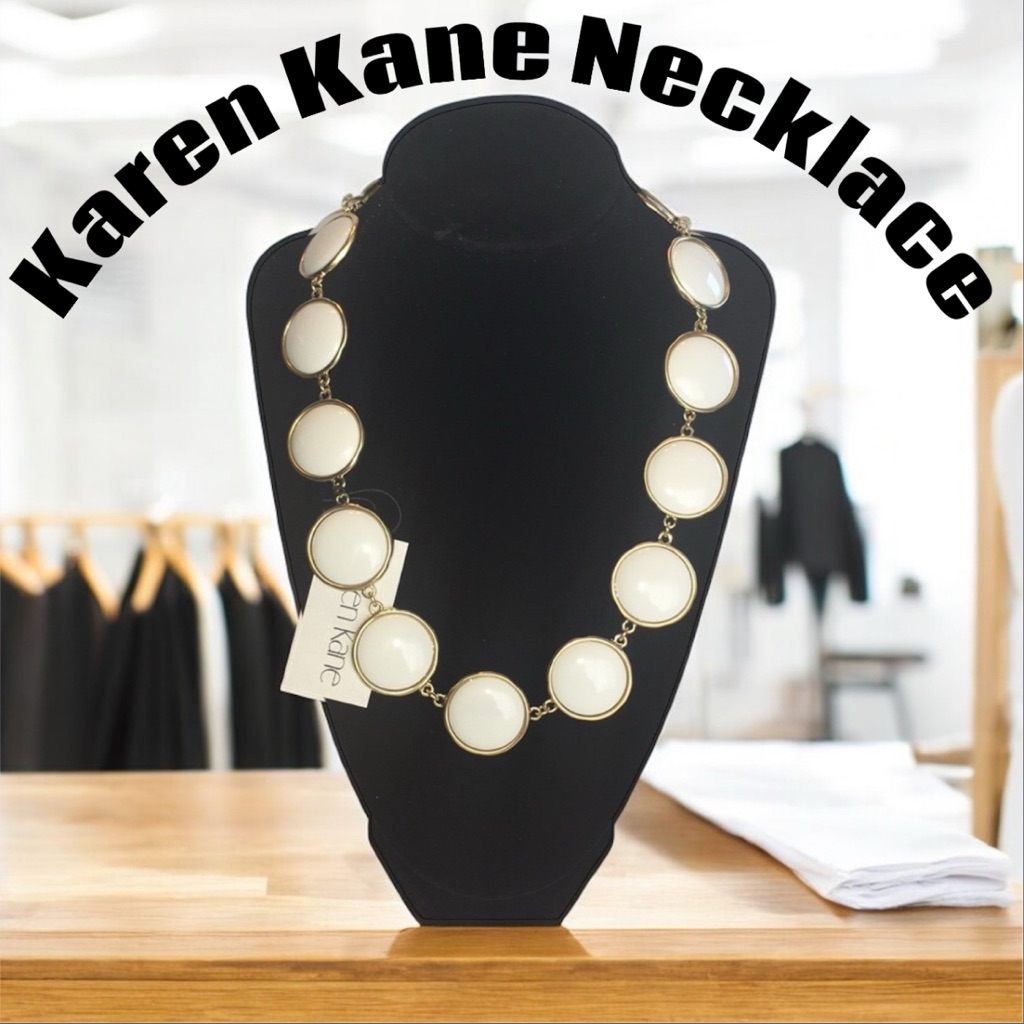 Karen Kane Palm Park Organic Collar Necklace Nwt